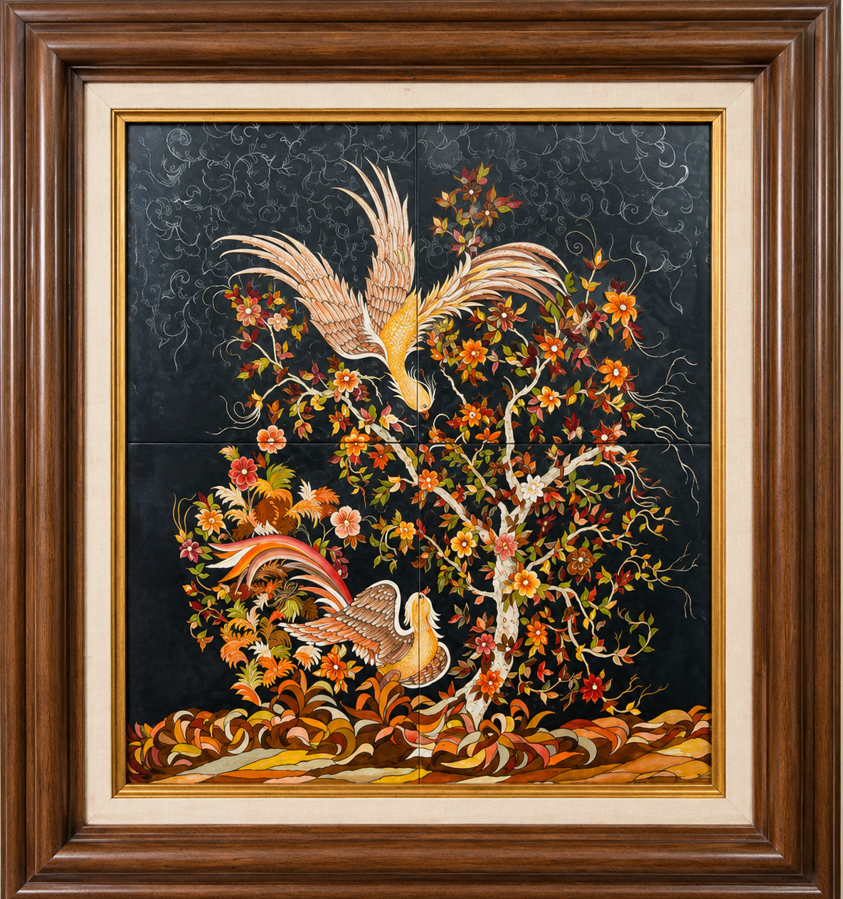 Dance and Poetry Framed Artwork