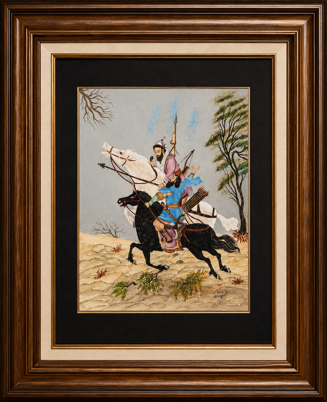 Dance and Poetry Framed Artwork